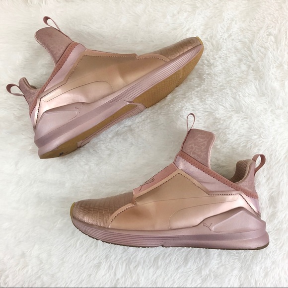 Puma Shoes - Puma X Kylie Fierce Rose Gold Sneakers